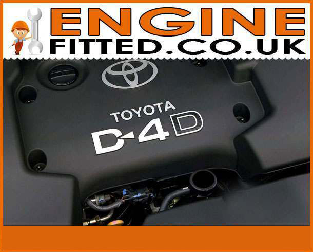 Engine For Toyota Corolla-Verso-Diesel